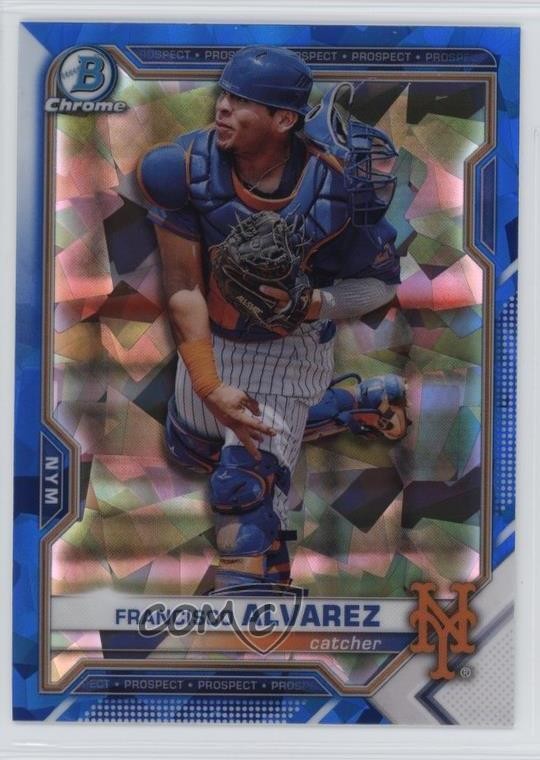 2021 Bowman Sapphire Edition Chrome Prospects Francisco Alvarez #BCP-53 r9d