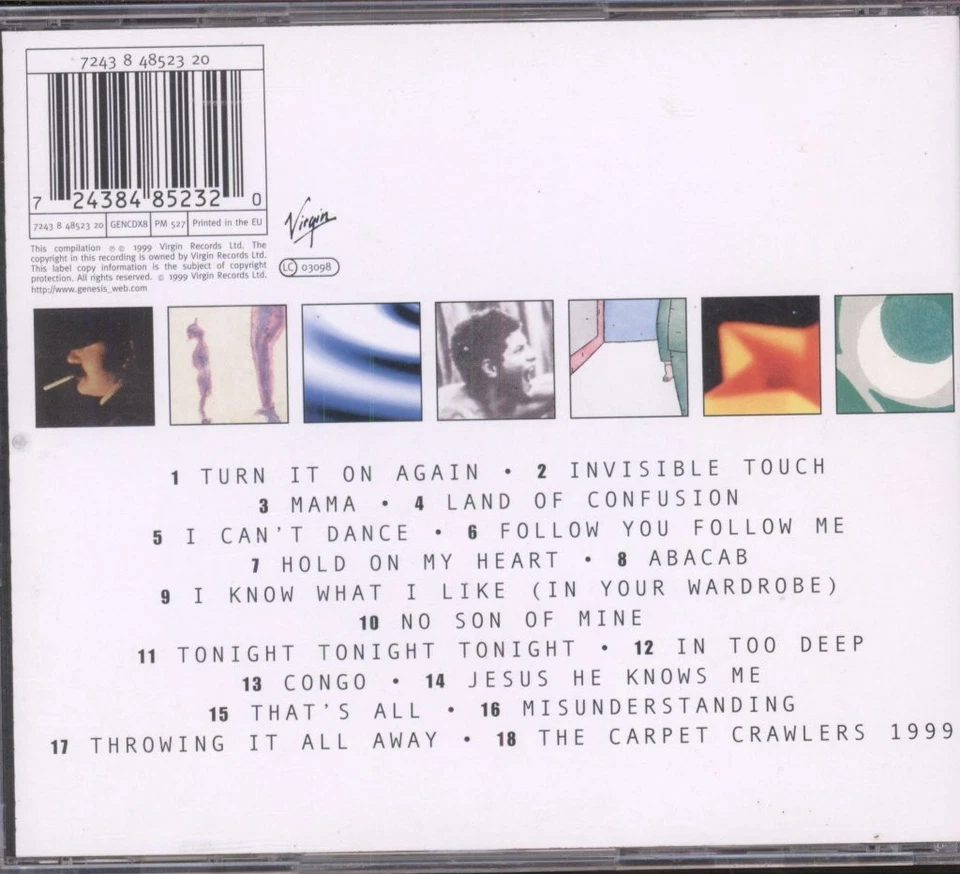 Genesis Turn It On Again (The Hits) CD Europe Virgin 1999 CD. EMI Swindon - Bild 2 von 2