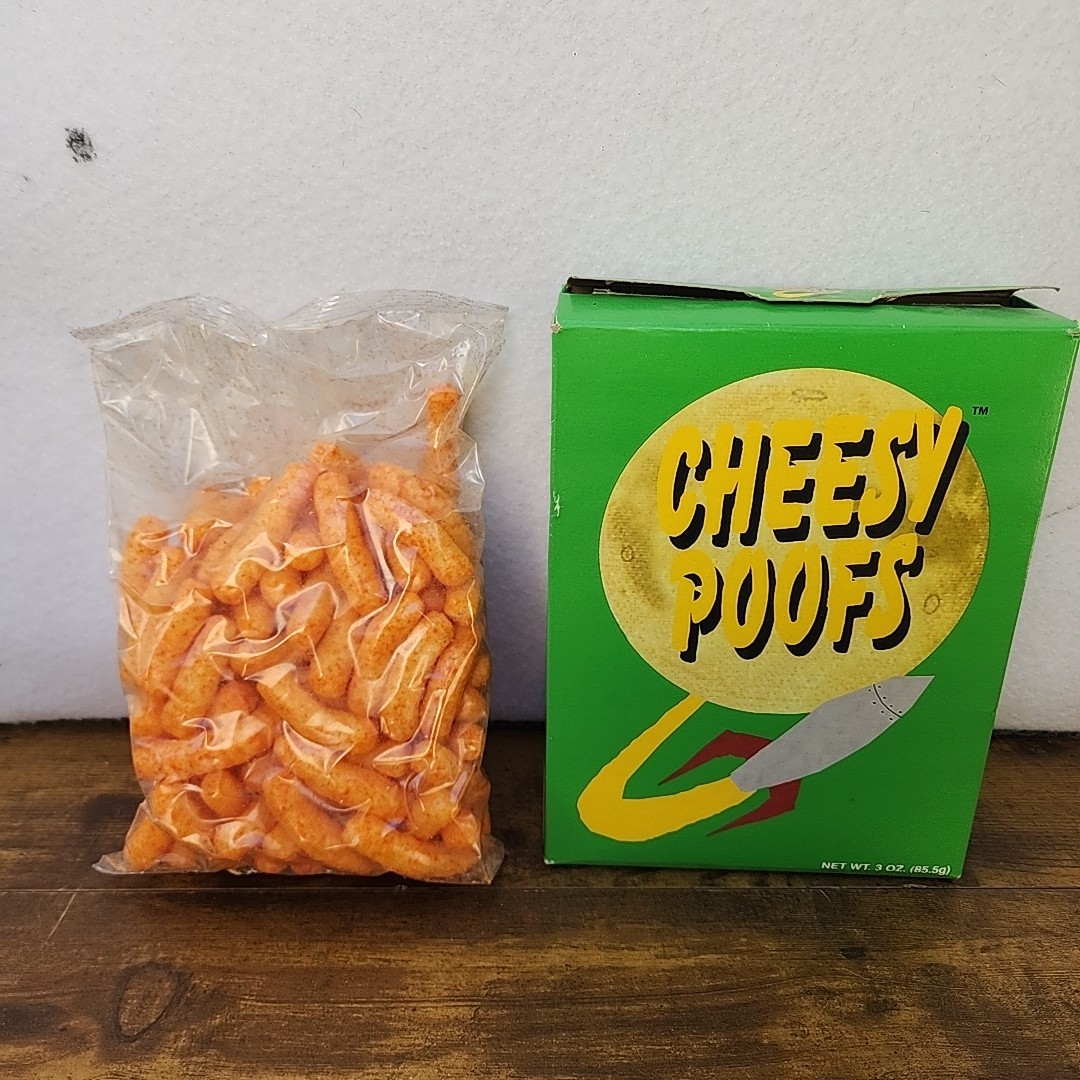 South Park Cheesy Poofs Open Box Sealed Bag  (Comedy Central, 1998) Cartman 