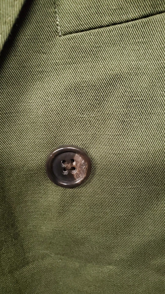 NUEVO BANANA REPUBLIC Traje Verde 2 Piezas Emmetex A Medida Calce Ajustado 46R 34/30 Foto 2 de 4