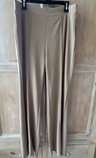 Fashion Nova Victoria High Waisted Dress Pants Size 1X Taupe NWT