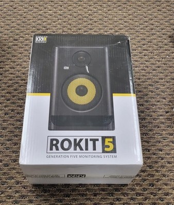 NEW SEALED KRK ROKIT 5 Generation Five Powered Studio Monitor 5''-WHITE