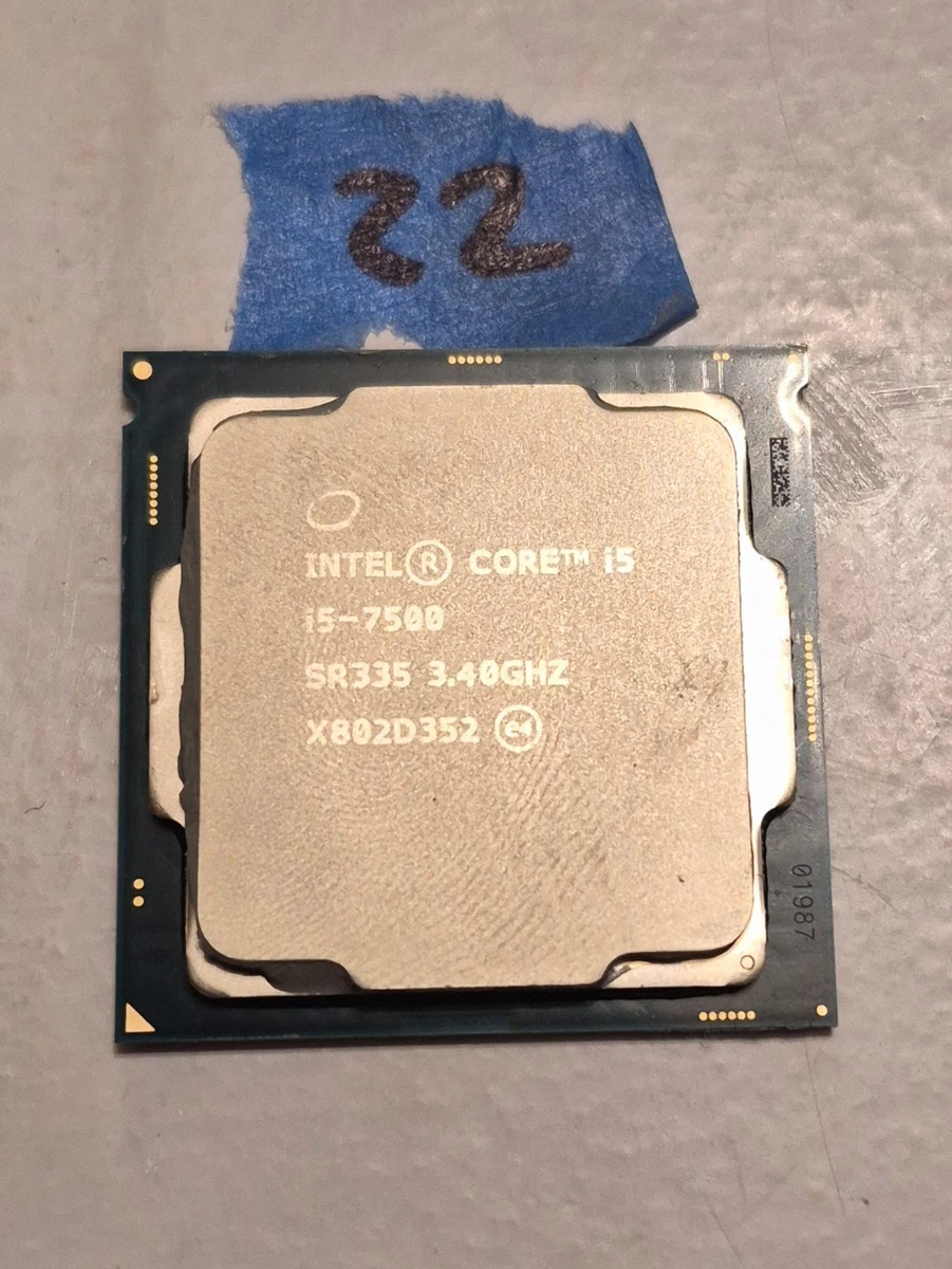 Intel Core i5-7500 Processor Model Computer Processors (CPUs) for