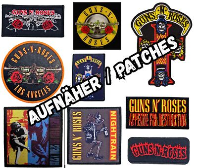 Aufnäher / Patches von Guns And Roses - große Auswahl