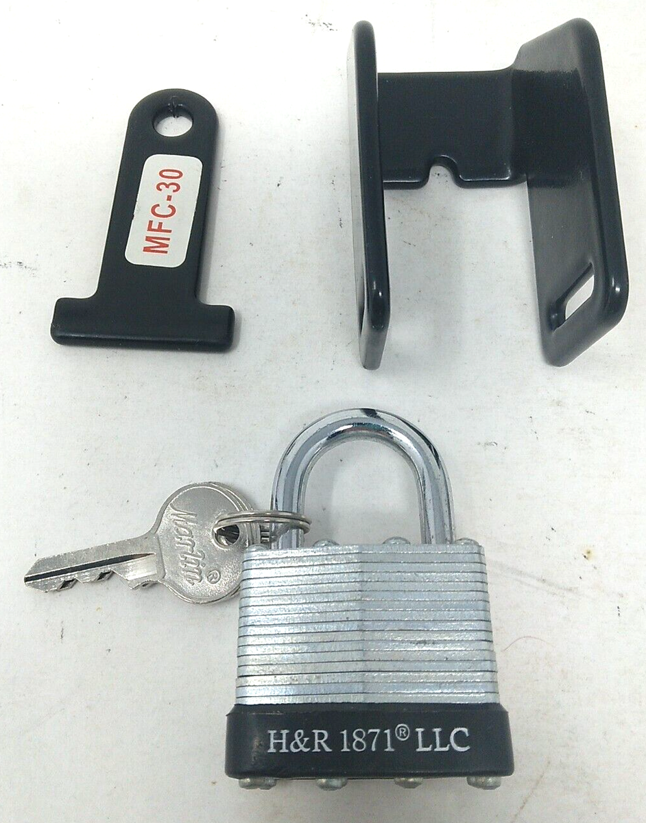 Marlin H & R 1871 Factory Gun Padlock Safety Lock MFC-30 trigger