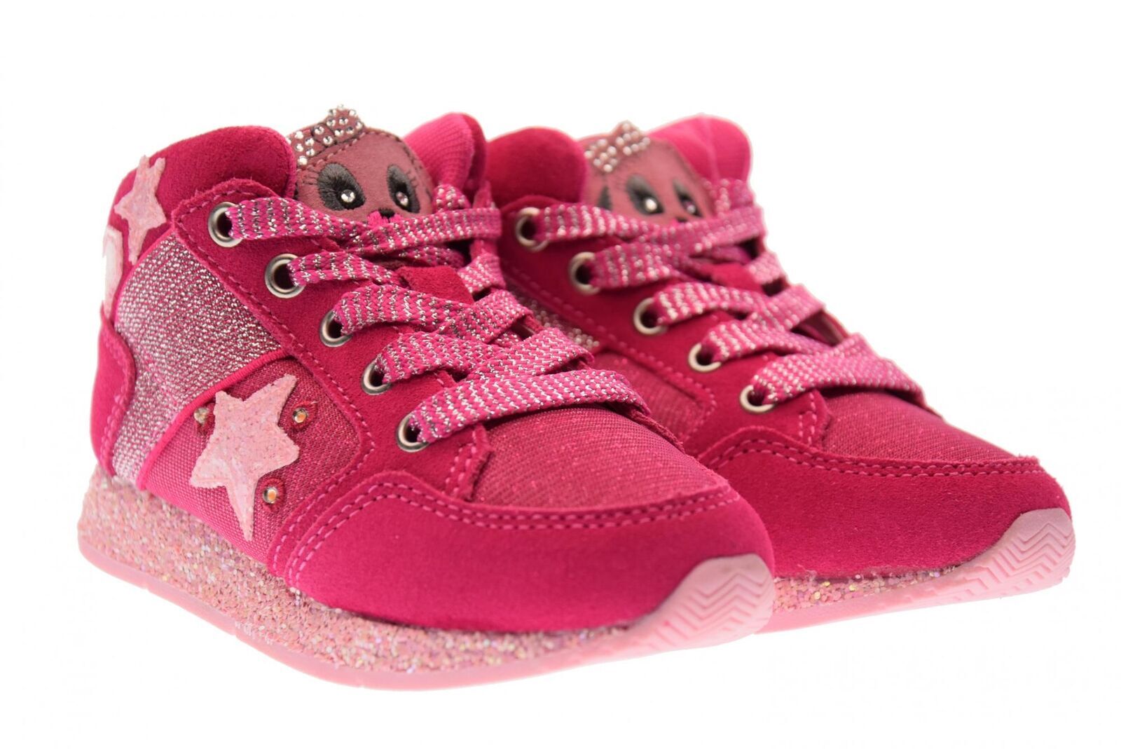 Обувь для девочек Lelli Kelly Высокие кроссовки LK6522 цвета ФУКСИИ BUNNY A17