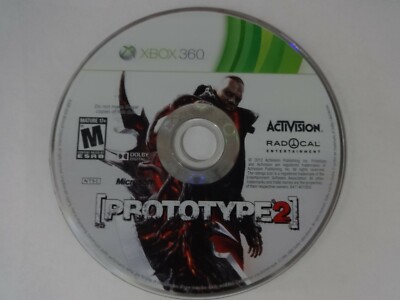 Prototype 2 Microsoft Xbox 360 Game Disc Only Free Ship