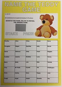 names for your teddy bear