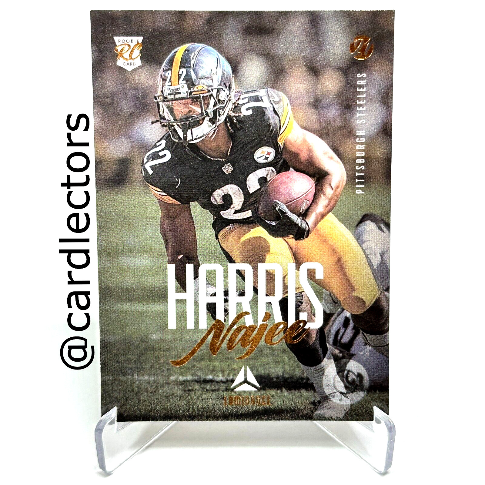 2021 Panini Chronicles Luminance NAJEE HARRIS #209 RC Bronze Parallel STEELERS