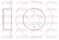 Remsa 2X Bremsscheibe Hinten Ø304.9Mm Voll FüR Renault Master Iii Kasten Nissan