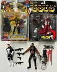 LOT ToyBiz/Marvel Falcon + Ms Marvel NIB and The Punisher + Vampire Blade No Box