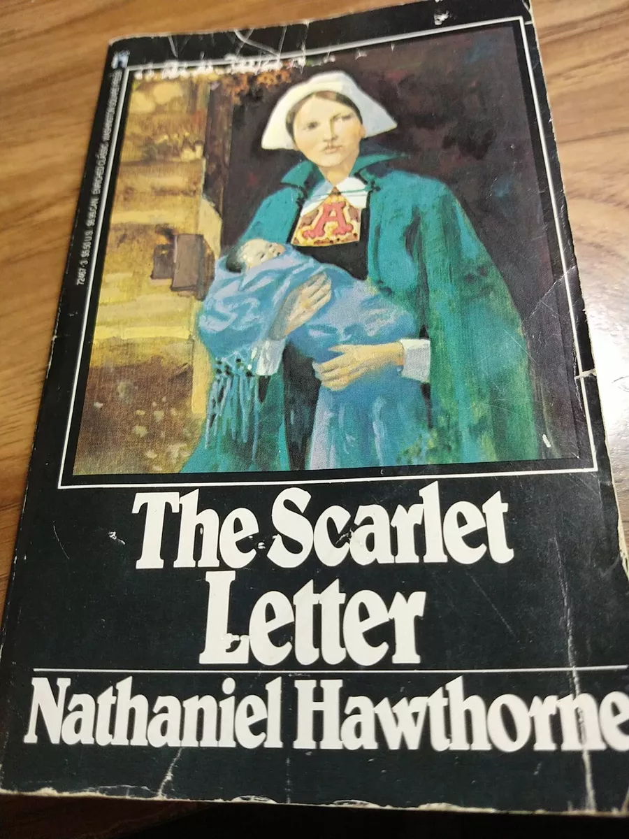 The Scarlet Letter Large Literary Book Cover (Download Now) 