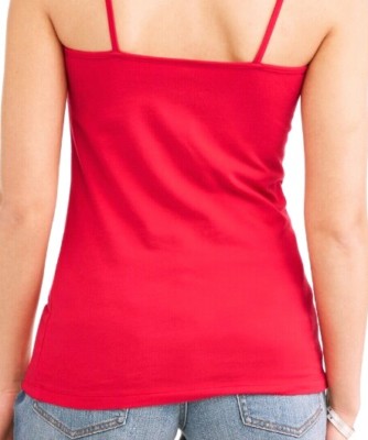 NWT 2XG Time and Tru Essentials Layering Fitted Cami/Tank Scoop Stretch 