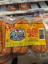 Meyer  s Elgin Garlic Sausage 16 Oz 4 Pack 