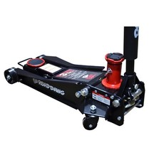 Road Dawg 3 Tonne 8-Way Adjustable Trolley Jack Heavy Duty Foldable Quick Pump
