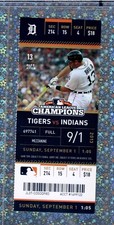 Jose Ramirez Nick Castellanos MLB Debut Ticket 9/1/2013 Indians Tigers PHILLY 👀