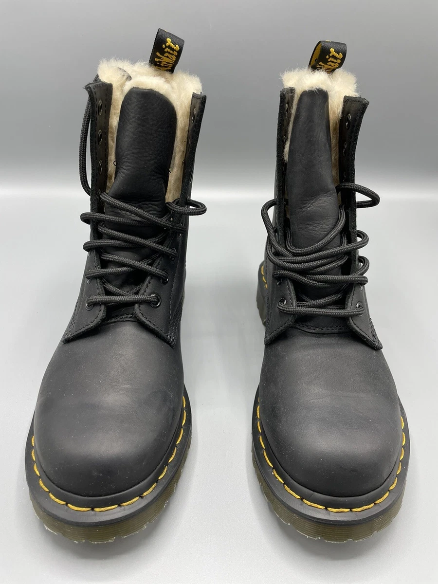 1460 pascal fur cheap lined ankle boots