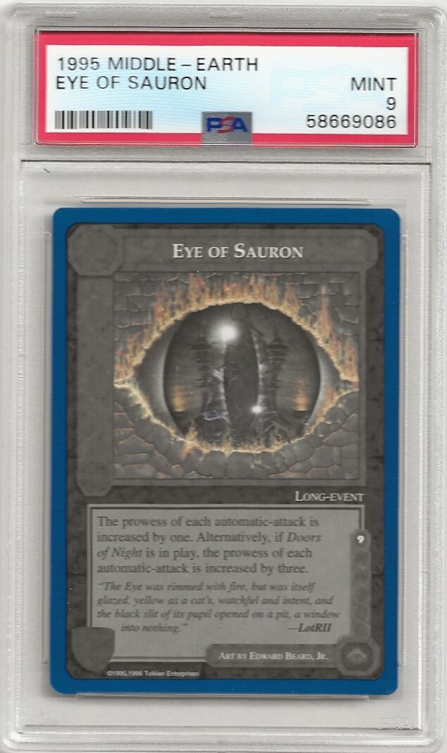 1995 MIDDLE-EARTH THE WIZARDS LIMITED Eye Of Sauron front