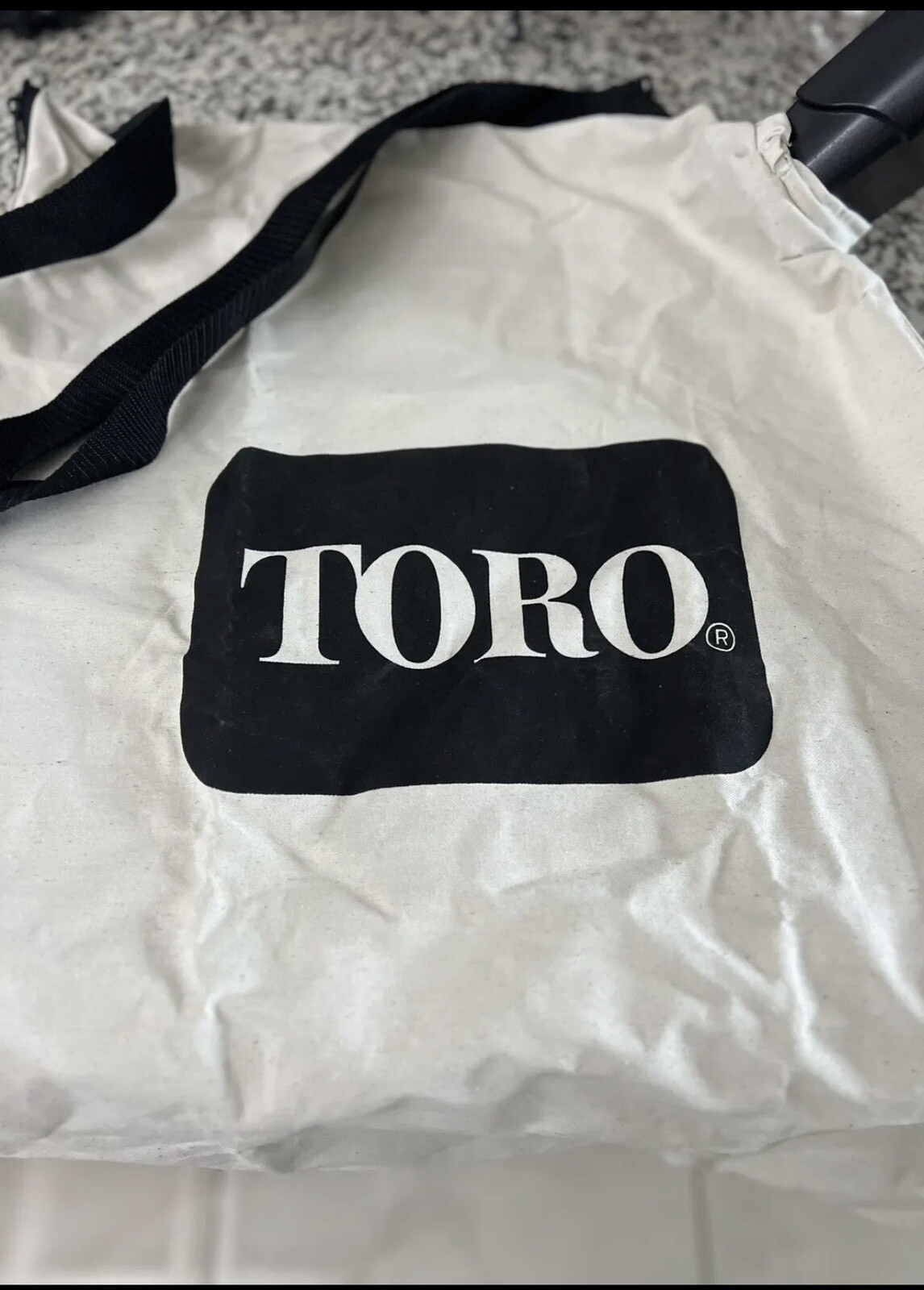 GENUINE OEM TORO LEAF BLOWER BAG & ATTACHMENTS FOR 51618 & 51617 PREOWNED eBay