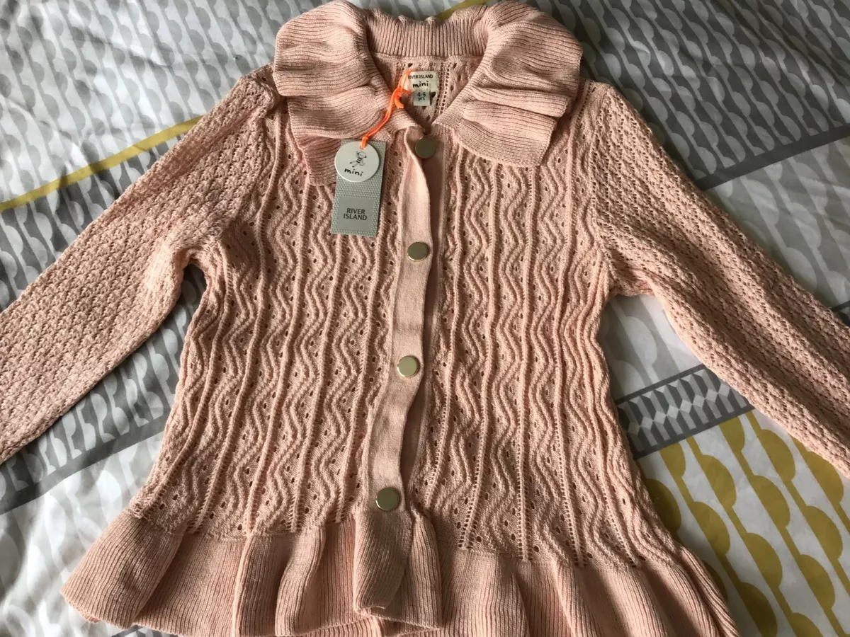 RIVER ISLAND Girls CARDIGAN 4 5 years RRP 20.00 New GIFT Birthday