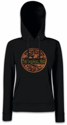 The Inquiring Mind Damen Hoodie Sweatshirt Midnight Manfred Texas Bobo Sign