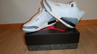 jordan 3 Gs white cement 38.5
