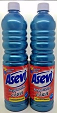Asevi Floor Cleaner Spanish Scent Blue Bottle 1Litre X2 4.46 per litre