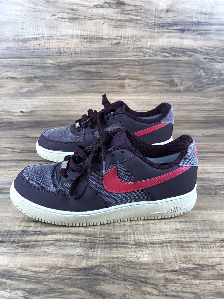 Nike Air Force Red Scarlet Mens Casual Shoes 488298-603 Mens