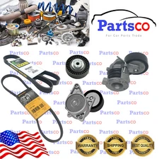 Belt Tensioner 2,Pulley,Belt 2, Kit 5pcs 11281748832 11281748130 11287512758 BMW