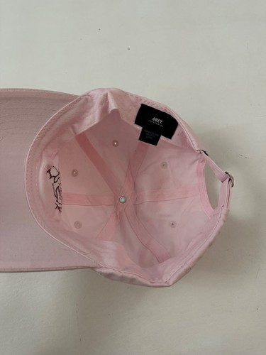 OBEY Pink Embroidered Adjustable Baseball Hat One Size - Picture 4 of 4