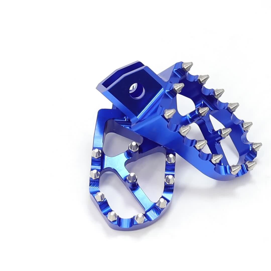 Atv Foot Pegs Pedal For Yamaha YZ80 YZ125 250 WR250 WR200 WR500 TTR90 TTR110 125 eBay