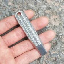 TITANER Pry Bar Crowbar Multifunction Tool Titanium Pry Bar Pocket Outdoor EDC