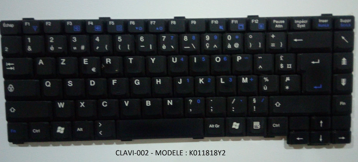 Tastiera Originale Medion AZERTY Francese Per Akoya E6429 E6431 E6432 – Nuova