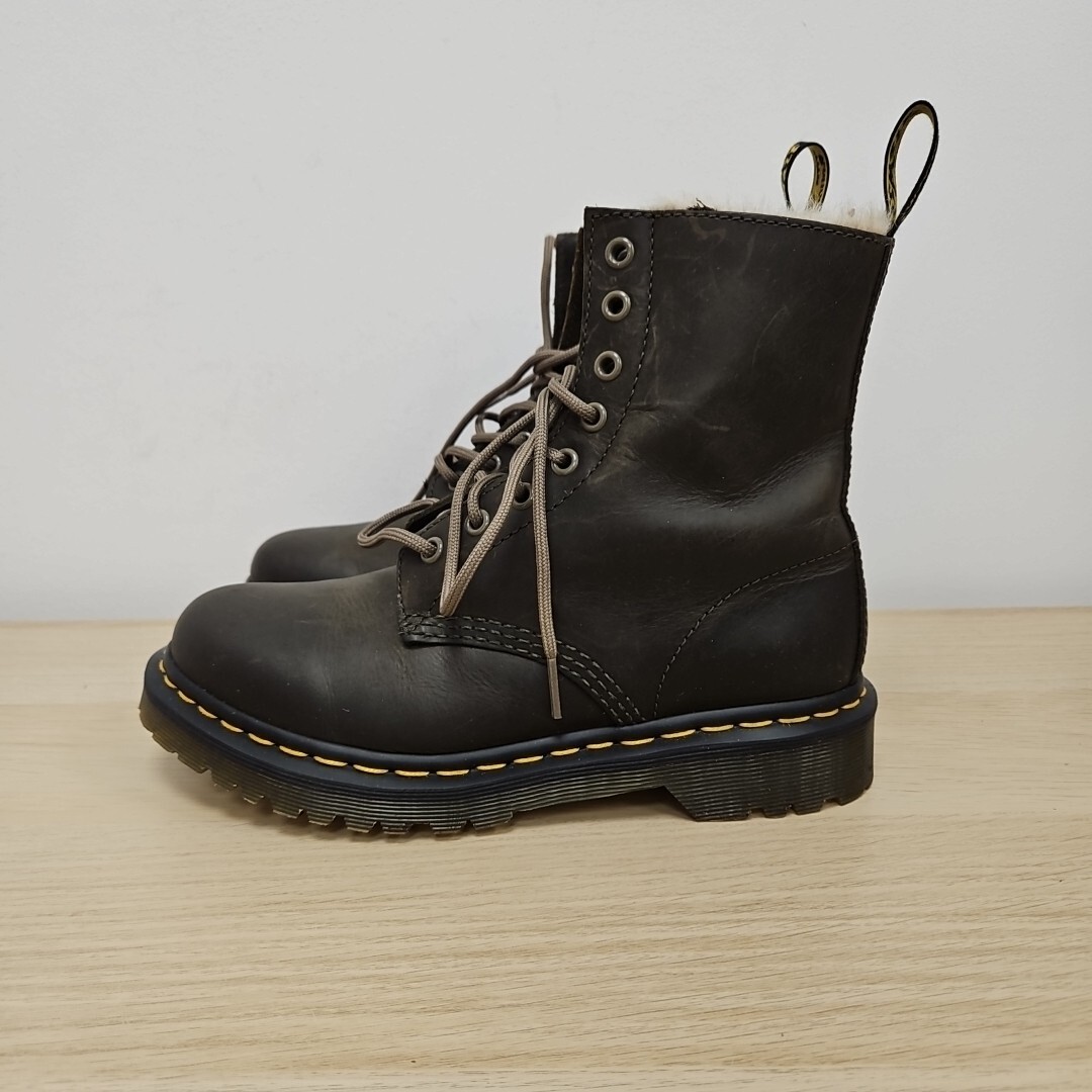Serena Dr Martens Pascal Fur Dr Martens 1460 Pascal Serena Fur