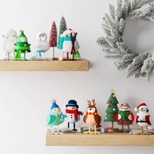 10pc Featherly Friends 2024 Reunion Collection Christmas Bird Set by Wondershop