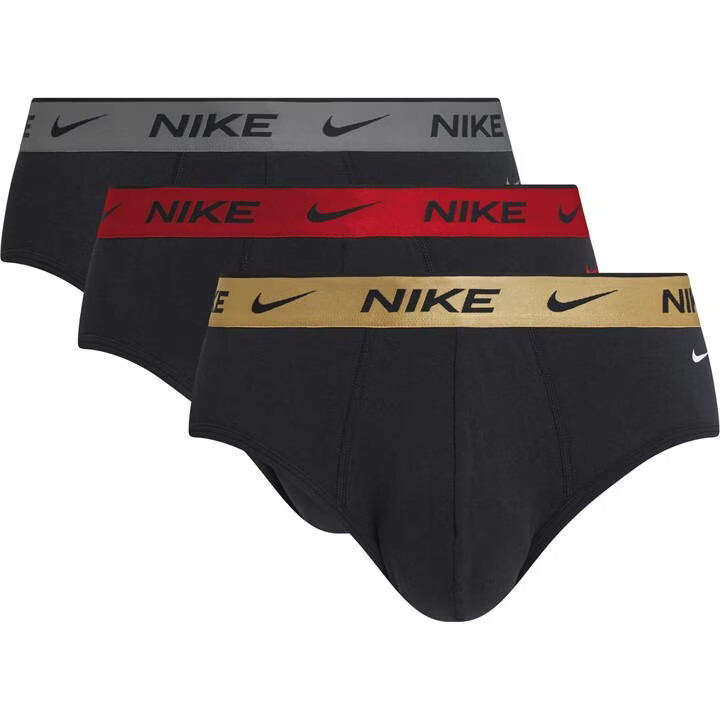 Nike 3 pack Mens Cotton Stretch DRI-FIT Briefs S M L XL