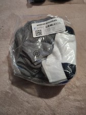 14-Pack Amazon Essentials Boys Low Cut Socks Medium  9-2.5 GRAY  WHITE Ankle