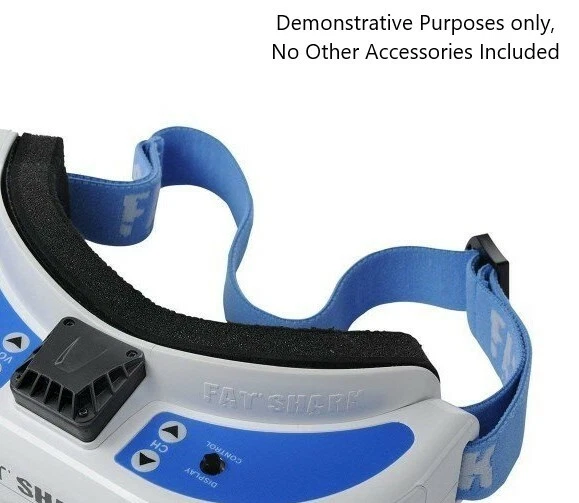 Fat Shark FSV2608 Goggles Head Strap Band Replacement Blue - New - Image 4 of 4