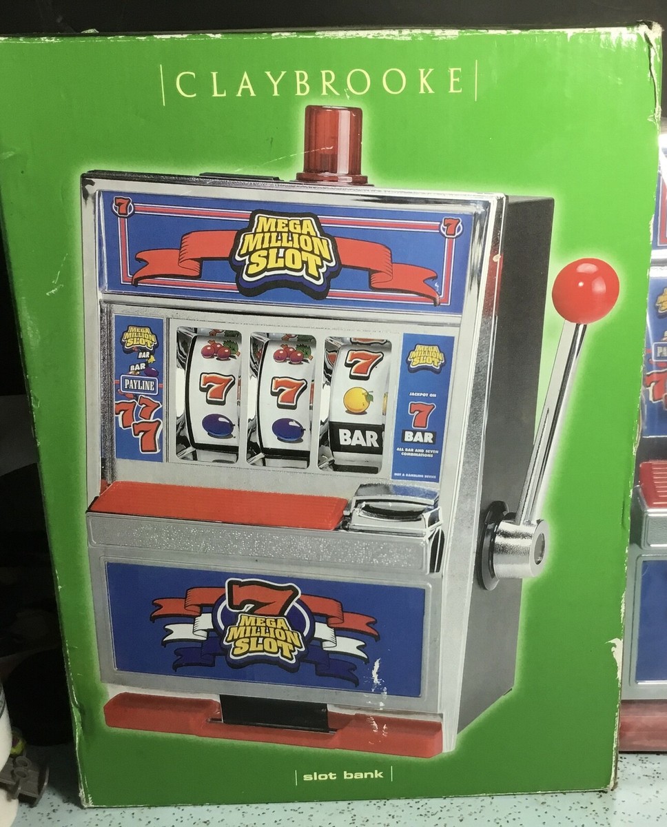 2003 RADICA MEGA MILLIONS SLOT MACHINE BANK NEW OPENED BOX | eBay