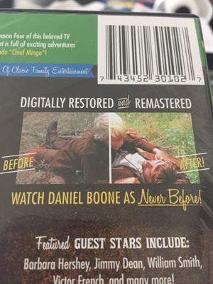 Daniel Boone Season 4 DVD Digitally Restored And Remastered  