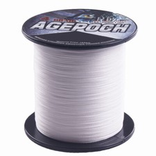 Pro 100M-2000M White PE Dynema Agepoch Braided Fishing Line Thread 10LB-300LB