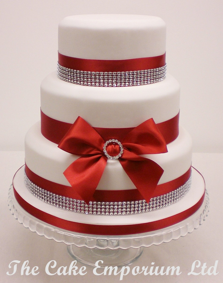 Edible Rhinestone Cake Banding Sweet Endings Fiji Non Edible
