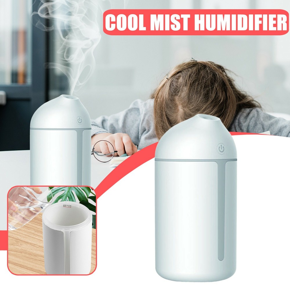 Compact Cold Mist Humidifier for Office or Bedroom