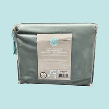 Martha Stewart Seafoam Green King Duvet Cover