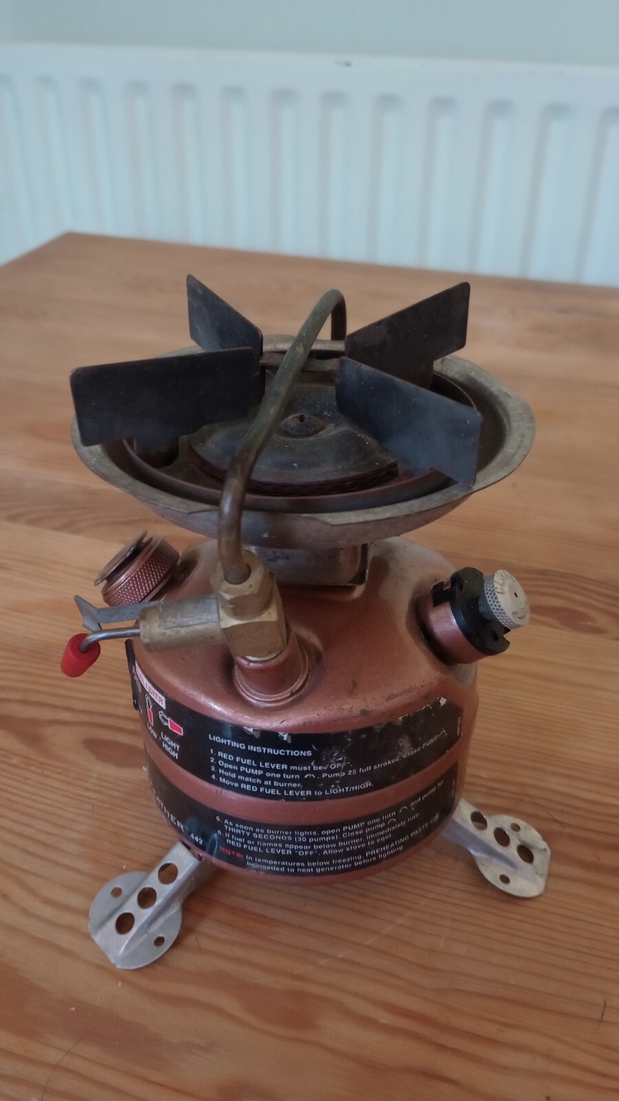 Coleman Feather 442 Exponent Dual Fuel Camping Stove eBay