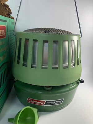 Coleman Deluxe Catalytic Heater Green ~ 513A708 ~ 3000 - 5000 BTU