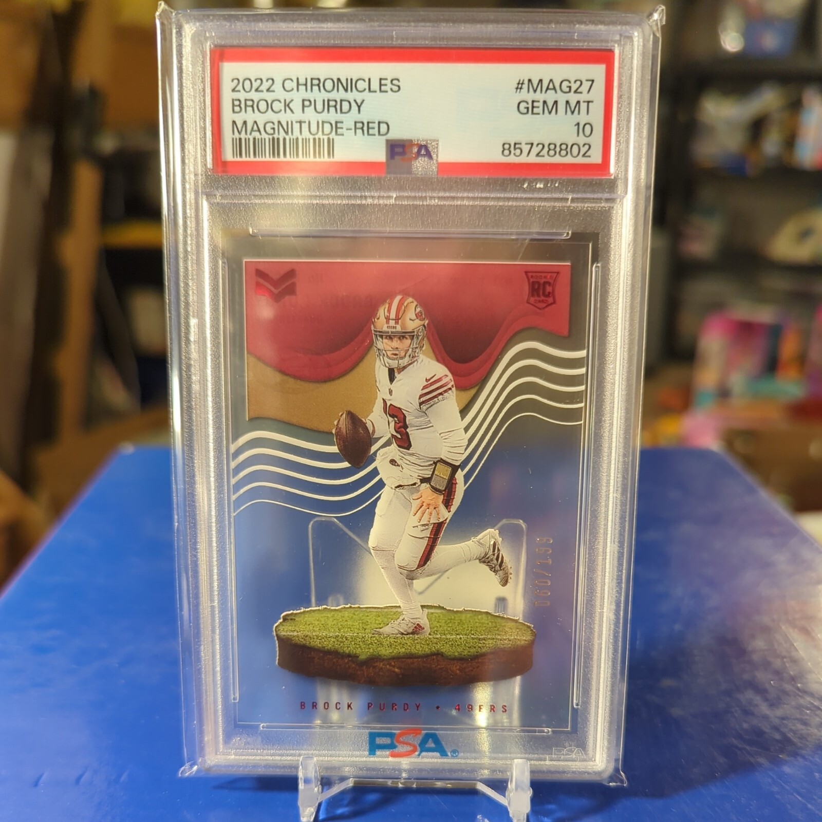 Brock Purdy Panini Chronicles Magnitude #MAG27 Red