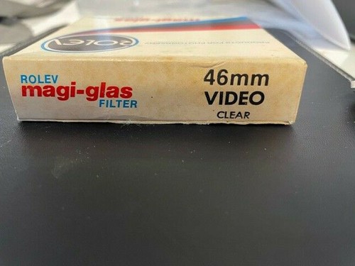 NUEVO filtro transparente Rolev 46 mm - coleccionable vintage - Imagen 2 de 2