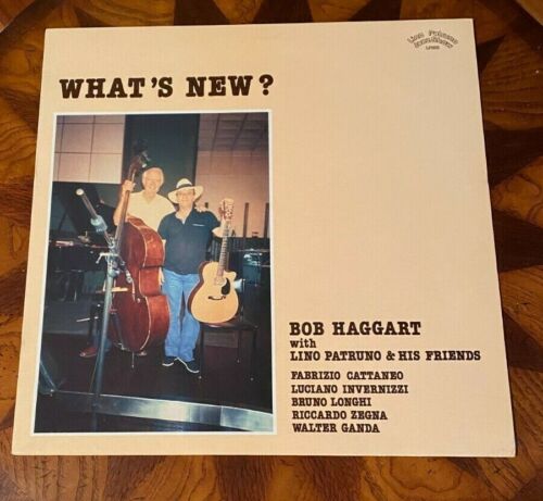 BOB HAGGART - What's New w/Lino Patruno ~ LPJS 3 {nm} [Private Pressing] - RARE - Afbeelding 1 van 5