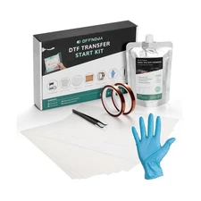 OFFNOVA All-in-1 DTF Starter Kit - 20 A4 Transfer Film Sheets, 250g... Fast Ship